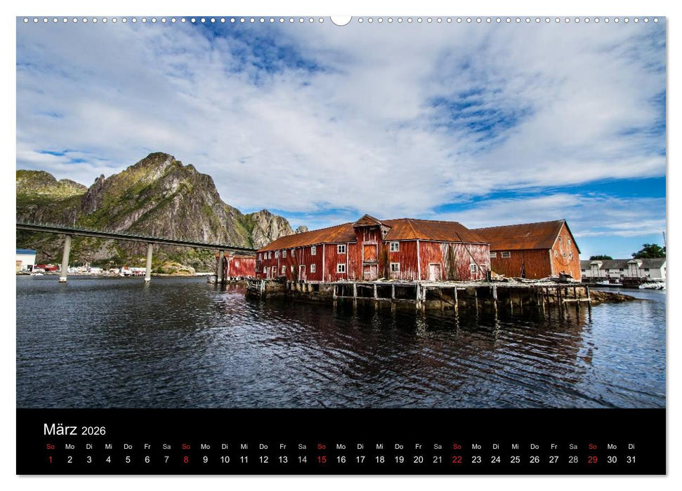 Nördliches Norwegen (CALVENDO Premium Wandkalender 2026)