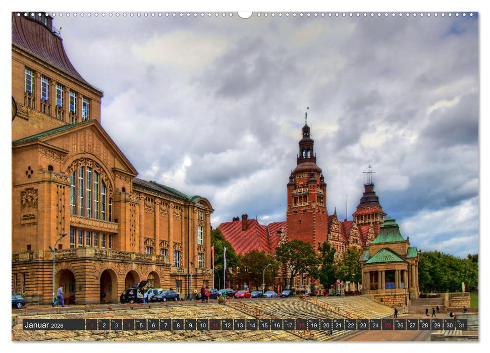 Von Stettin nach Danzig (CALVENDO Premium Wandkalender 2026)