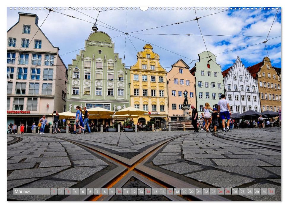 Augsburg und Umgebung (CALVENDO Wandkalender 2026)