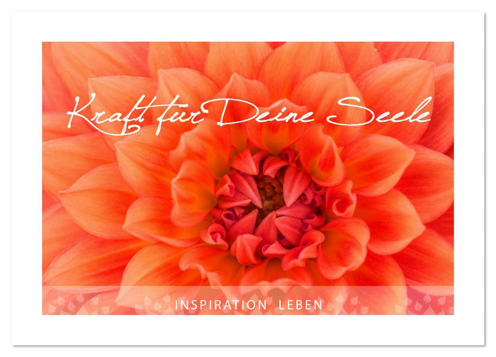 Kraft für Deine Seele (CALVENDO Wandkalender 2026)