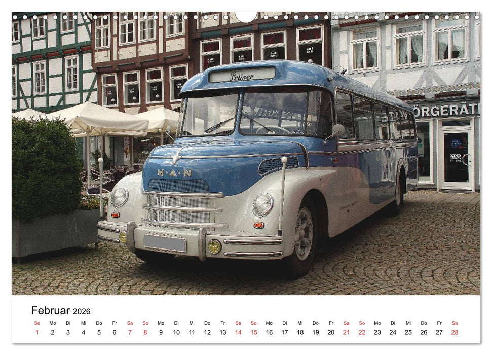Oldtimer aller Art (CALVENDO Wandkalender 2026)