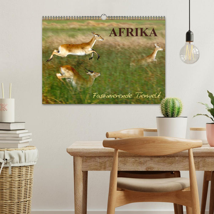 Afrika - Faszinierende Tierwelt (CALVENDO Wandkalender 2026)