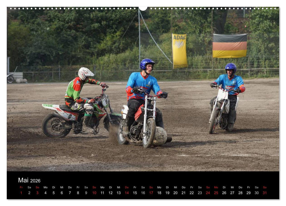 Motorsport: Motoball (CALVENDO Wandkalender 2026)