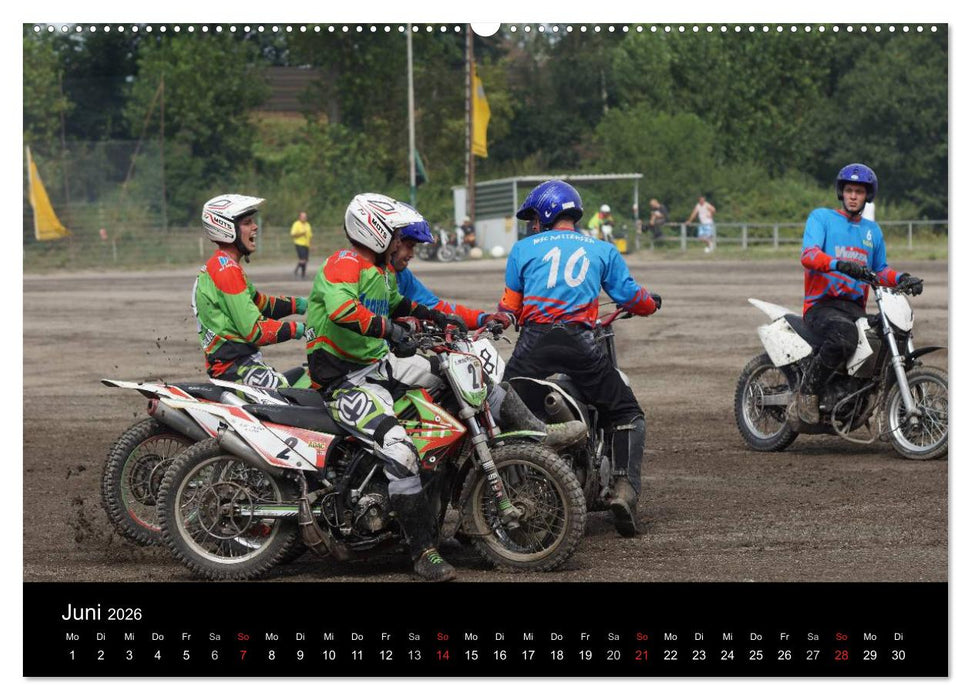 Motorsport: Motoball (CALVENDO Wandkalender 2026)