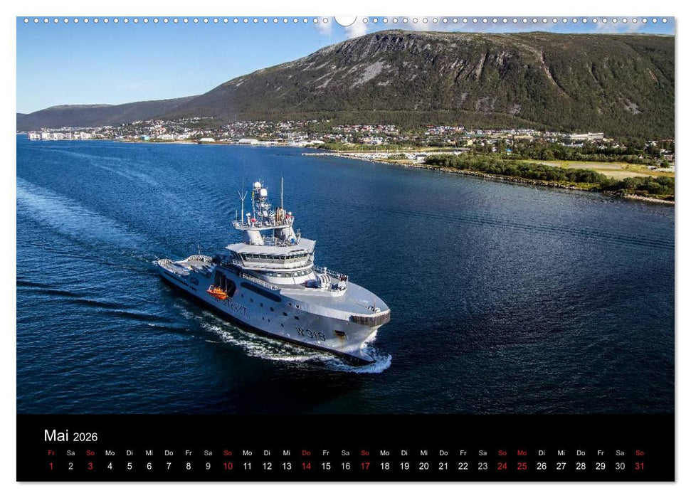Erlebnis Norwegen: Narvik bis Tromsø (CALVENDO Premium Wandkalender 2026)