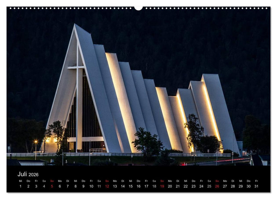 Erlebnis Norwegen: Narvik bis Tromsø (CALVENDO Premium Wandkalender 2026)