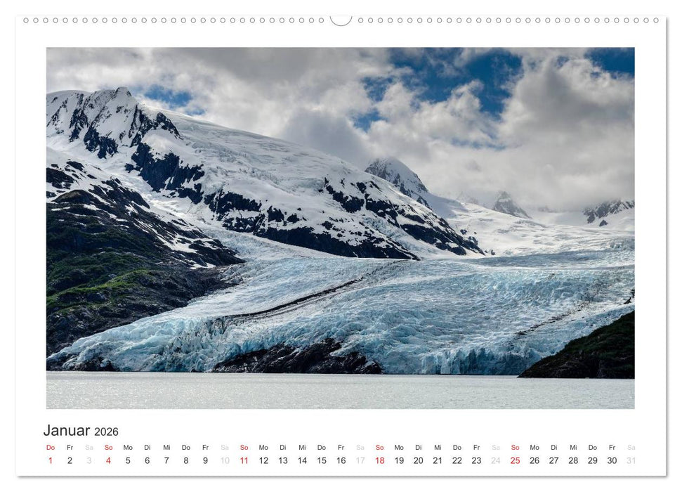 ALASKA Gletscher EIS (CALVENDO Wandkalender 2026)