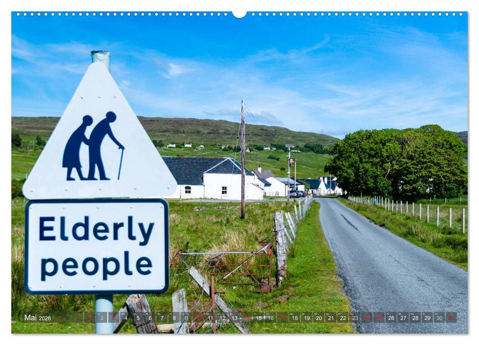 Quer durch Schottland (CALVENDO Wandkalender 2026)