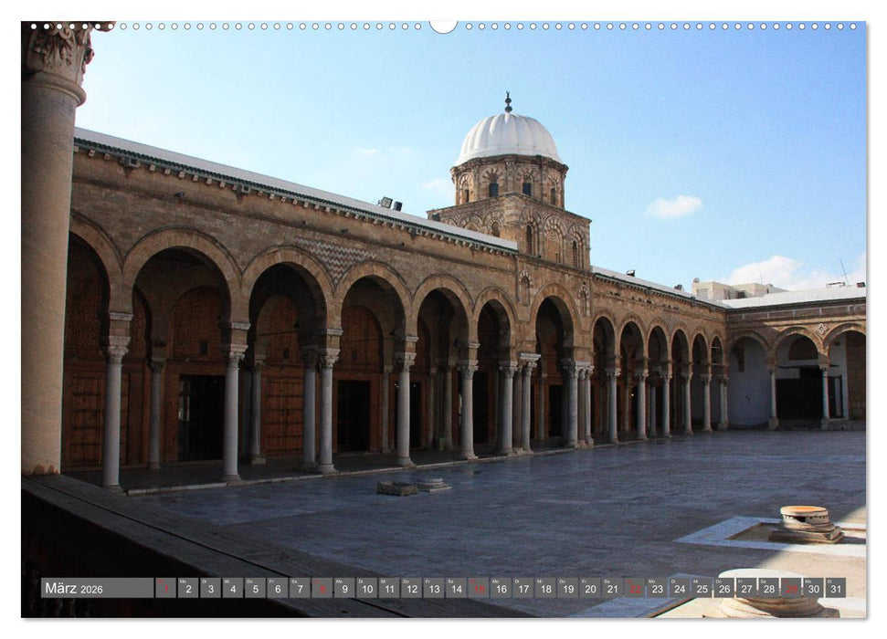 Tunesien - mediterrane Brücke zum Orient (CALVENDO Premium Wandkalender 2026)
