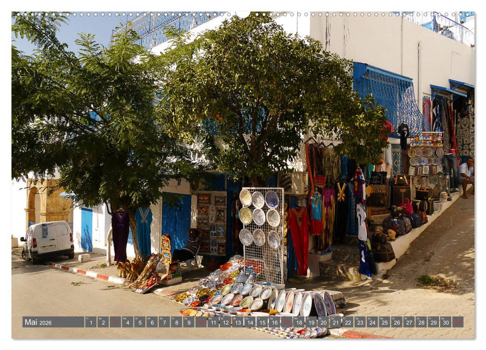 Tunesien - mediterrane Brücke zum Orient (CALVENDO Premium Wandkalender 2026)
