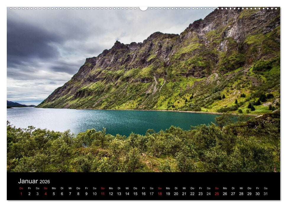 Nördliches Norwegen (CALVENDO Wandkalender 2026)