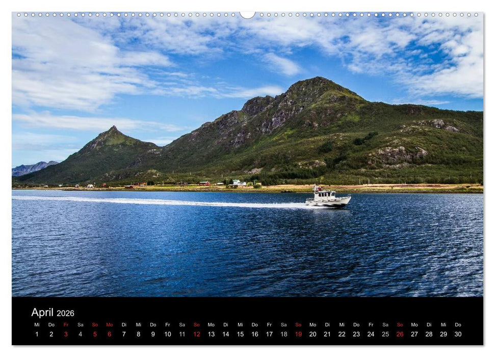 Nördliches Norwegen (CALVENDO Wandkalender 2026)