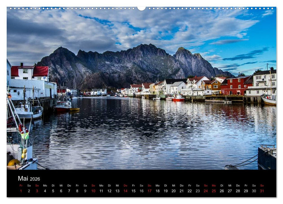 Nördliches Norwegen (CALVENDO Wandkalender 2026)