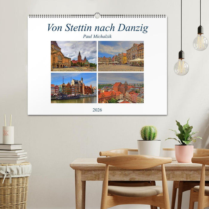 Von Stettin nach Danzig (CALVENDO Wandkalender 2026)