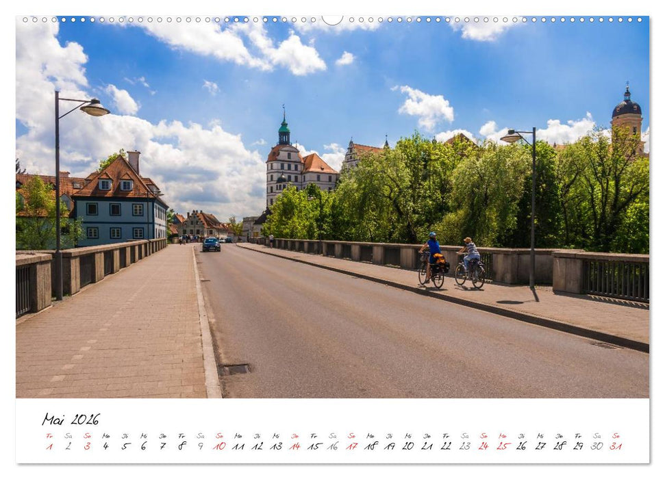 Romantisches Neuburg an der Donau (CALVENDO Premium Wandkalender 2026)