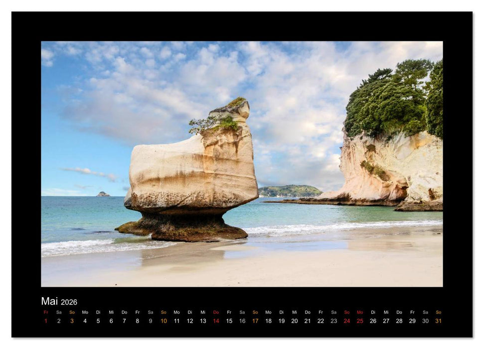 Neuseeland - Wunderwelt der Natur (CALVENDO Premium Wandkalender 2026)