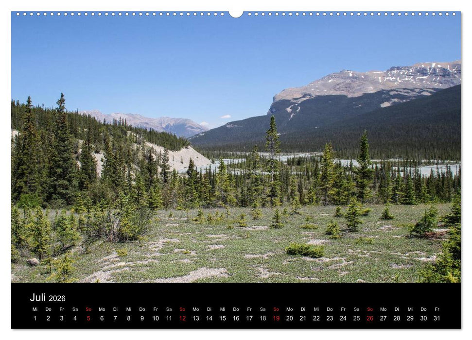 Kanadas Westen 2026 (CALVENDO Premium Wandkalender 2026)