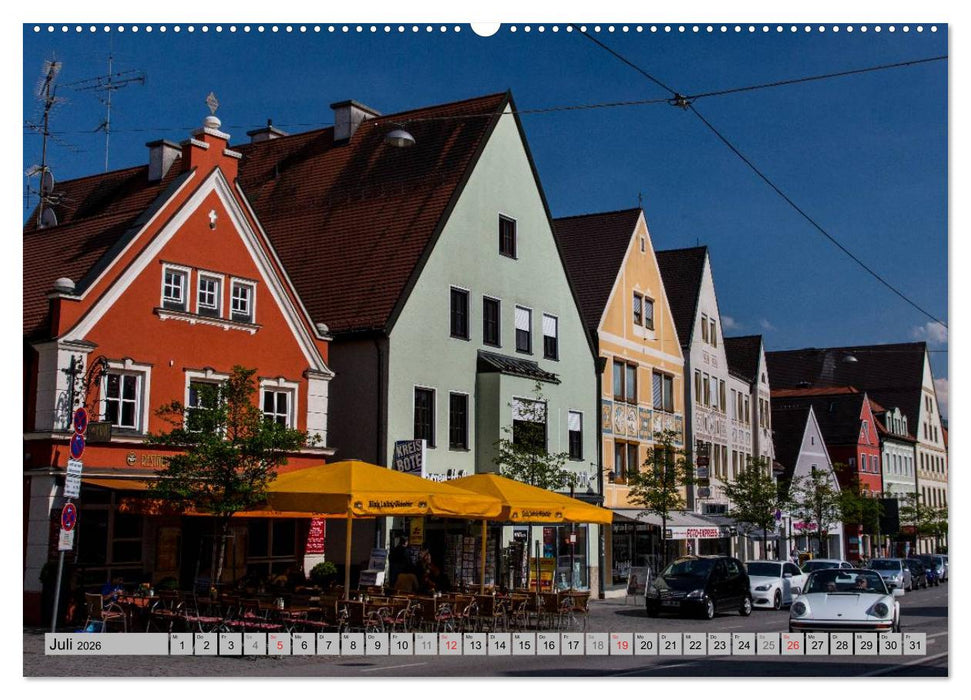 Fürstenfeldbruck und Umgebung (CALVENDO Premium Wandkalender 2026)