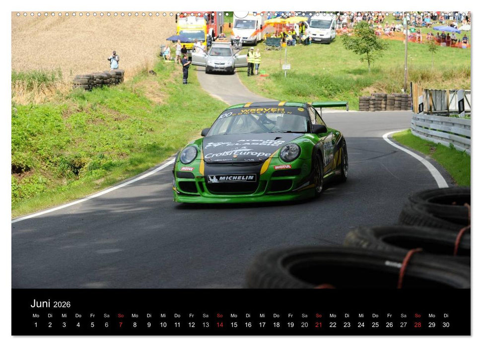 Auto - Bergrennen (CALVENDO Premium Wandkalender 2026)