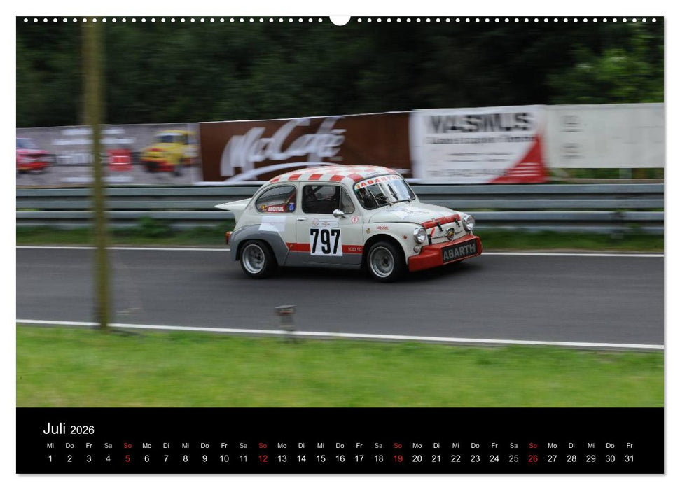 Auto - Bergrennen (CALVENDO Premium Wandkalender 2026)