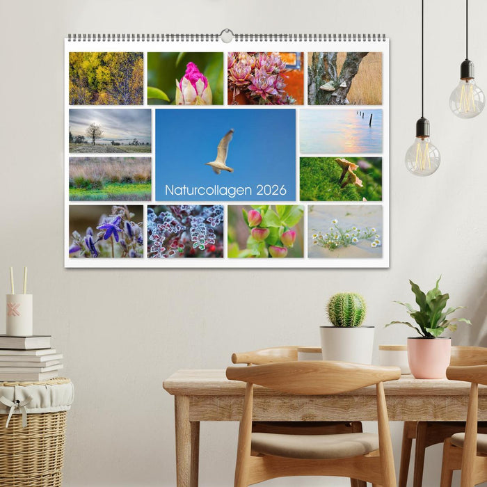 Naturcollagen 2026 (CALVENDO Wandkalender 2026)