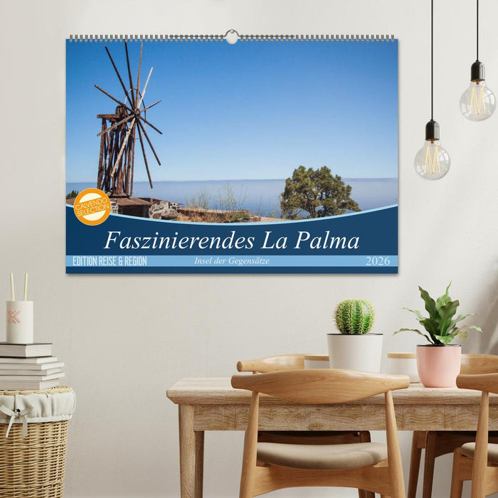 Faszinierendes La Palma (CALVENDO Wandkalender 2026)