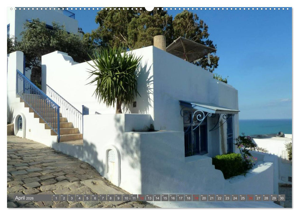 Tunesien - mediterrane Brücke zum Orient (CALVENDO Wandkalender 2026)