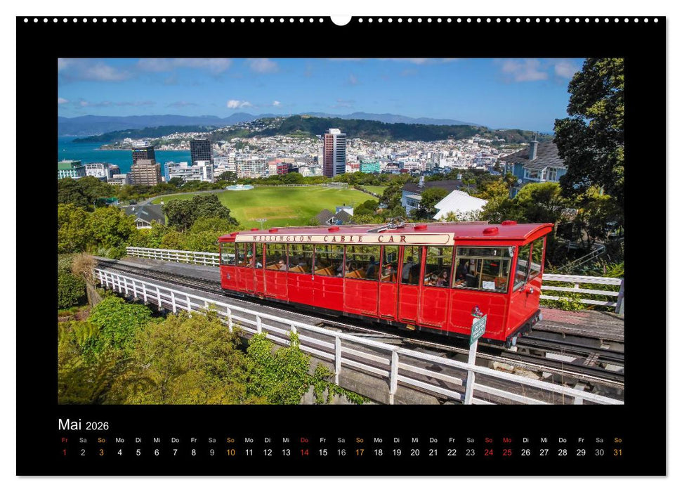Eine Reise durch Neuseeland (CALVENDO Wandkalender 2026)