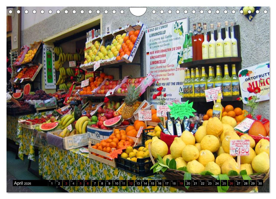 Romantisches Fernweh - Gardasee (CALVENDO Wandkalender 2026)