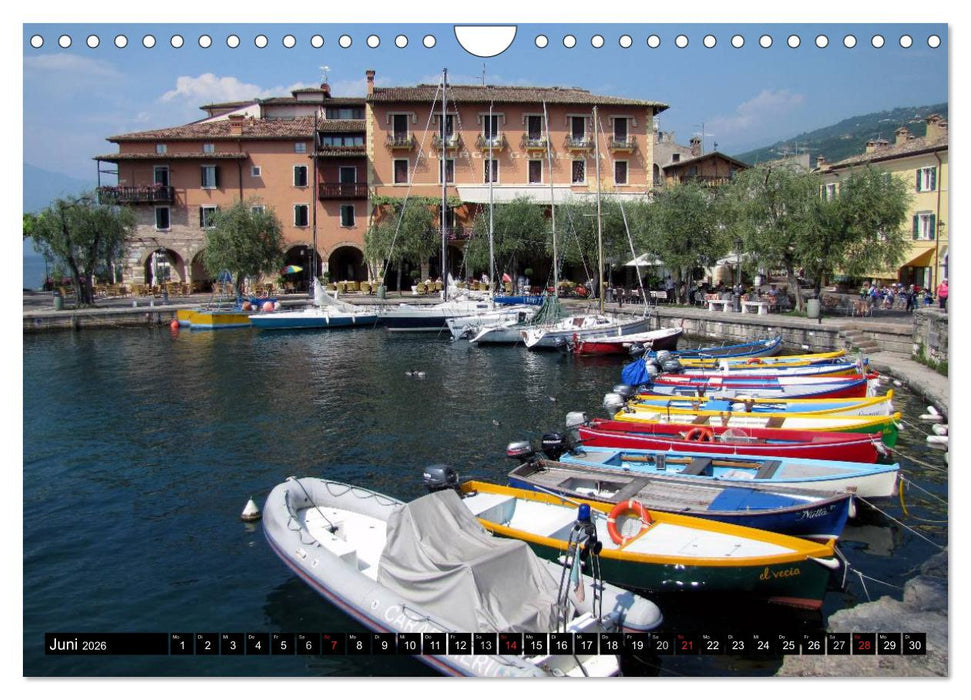Romantisches Fernweh - Gardasee (CALVENDO Wandkalender 2026)