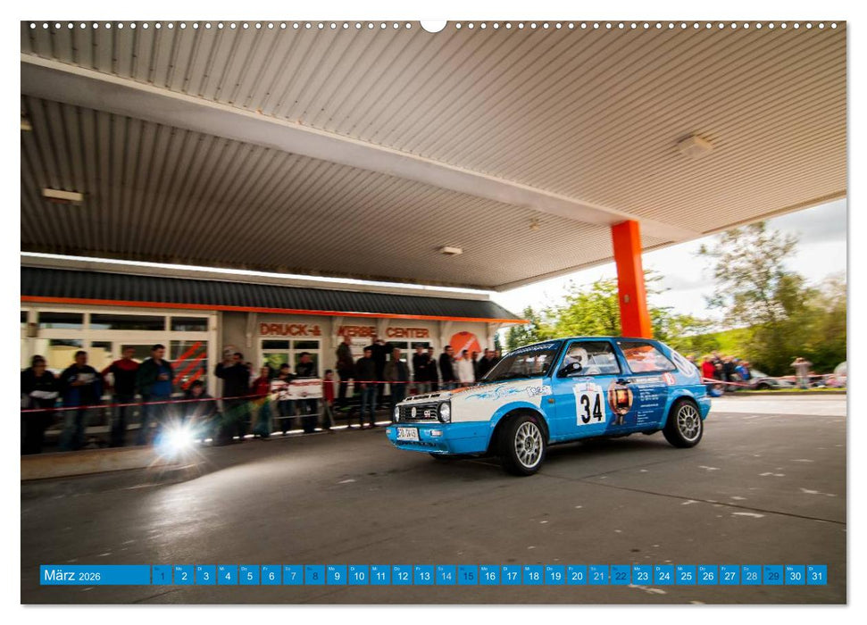 Rallye Faszination 2026 (CALVENDO Wandkalender 2026)
