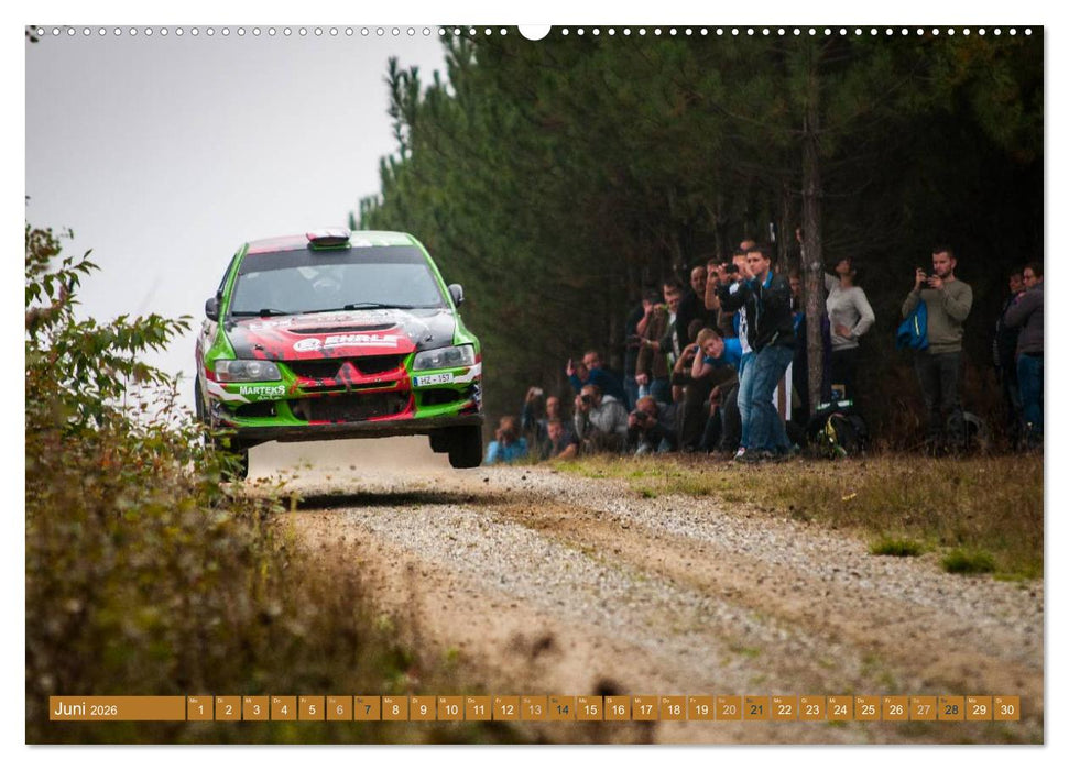 Rallye Faszination 2026 (CALVENDO Wandkalender 2026)