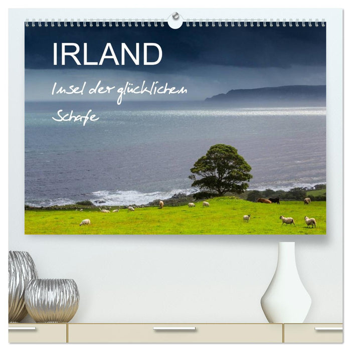 IRLAND - Insel der glücklichen Schafe (CALVENDO Premium Wandkalender 2026)