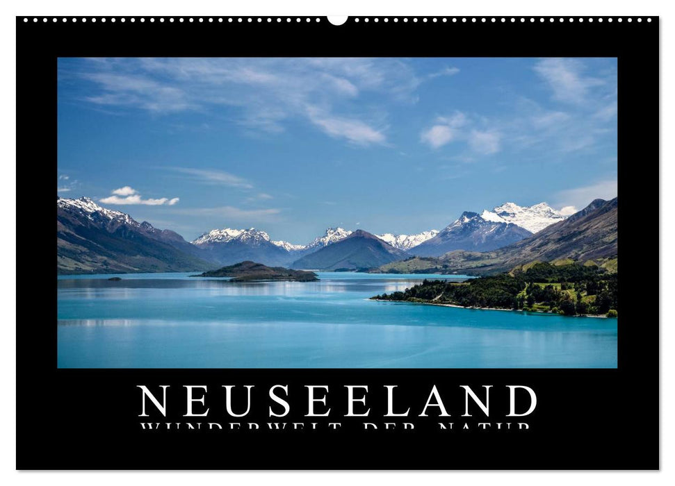 Neuseeland - Wunderwelt der Natur (CALVENDO Wandkalender 2026)