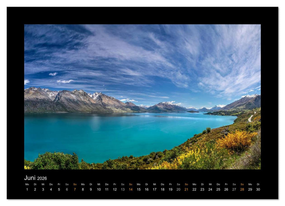 Neuseeland - Wunderwelt der Natur (CALVENDO Wandkalender 2026)