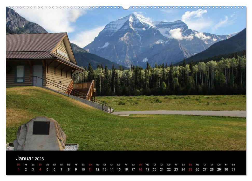 Kanadas Westen 2026 (CALVENDO Wandkalender 2026)