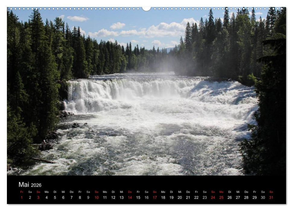 Kanadas Westen 2026 (CALVENDO Wandkalender 2026)
