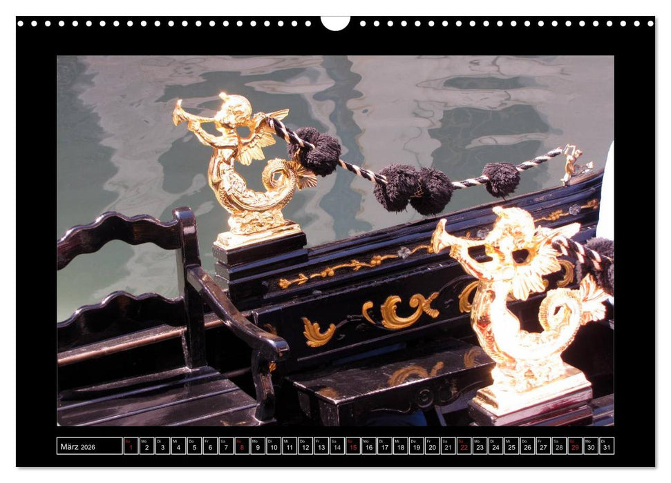 Romantisches Fernweh - Venedig (CALVENDO Wandkalender 2026)