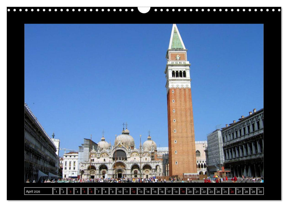 Romantisches Fernweh - Venedig (CALVENDO Wandkalender 2026)