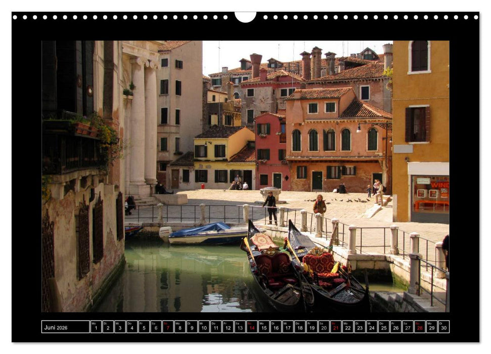 Romantisches Fernweh - Venedig (CALVENDO Wandkalender 2026)