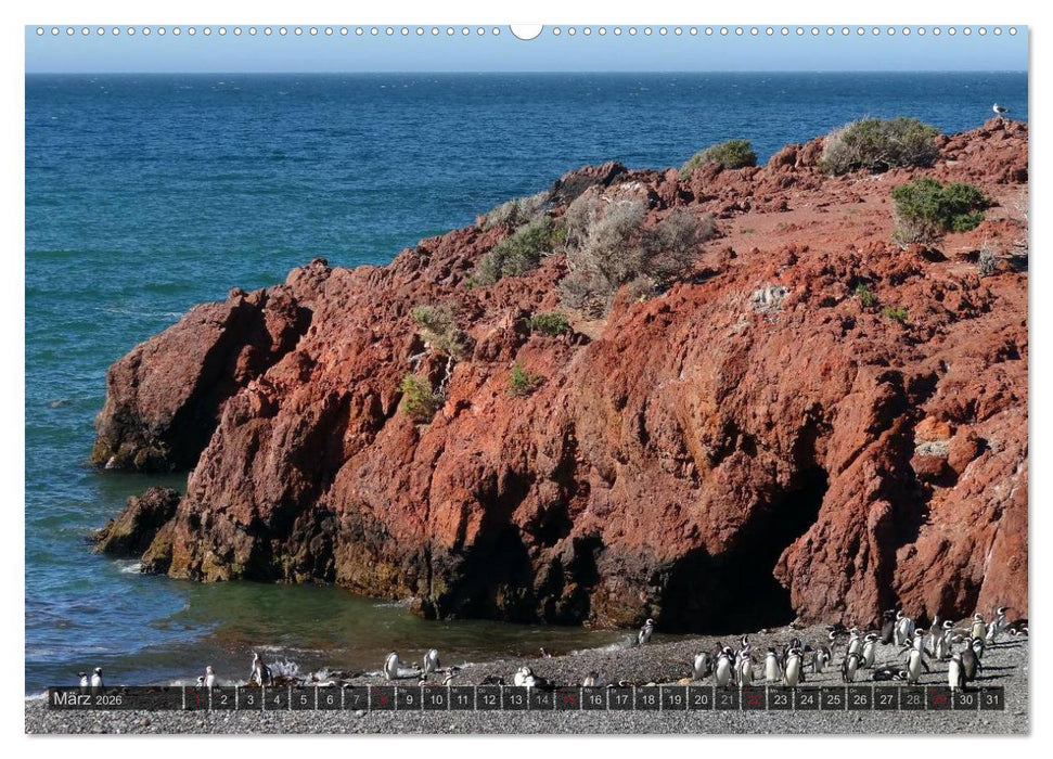 Argentinien und Chile - vom Regenwald bis Feuerland (CALVENDO Wandkalender 2026)