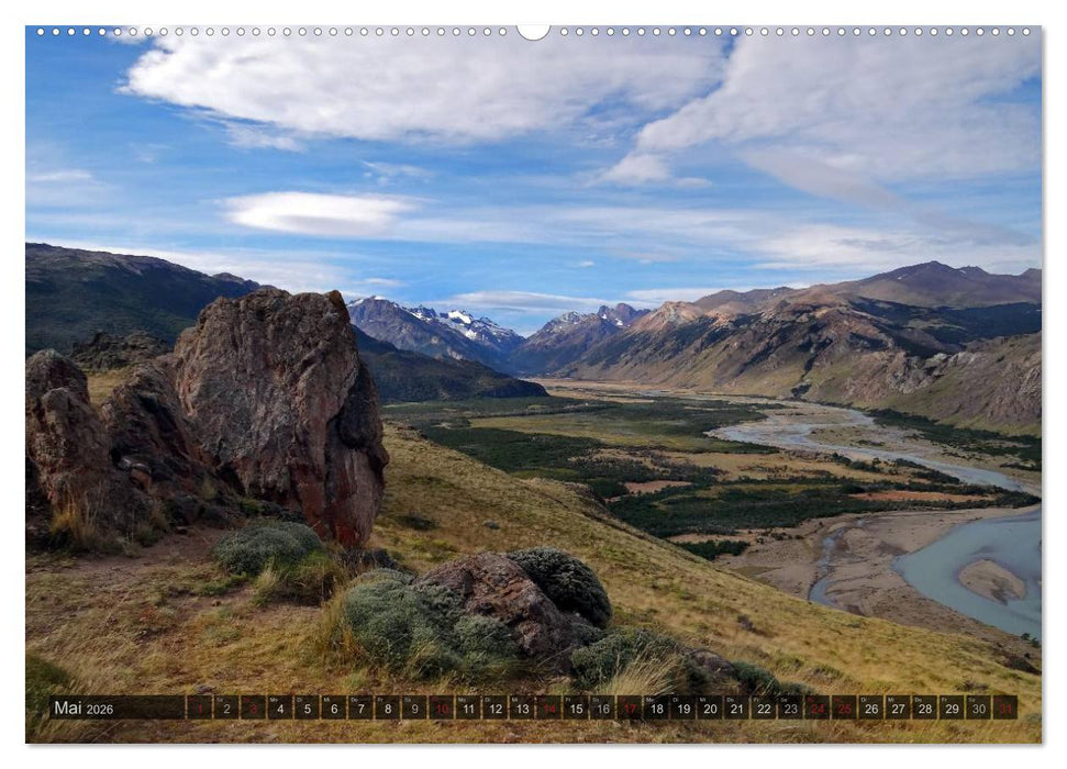 Argentinien und Chile - vom Regenwald bis Feuerland (CALVENDO Wandkalender 2026)