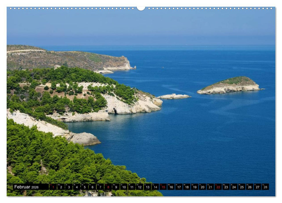 Apulien (CALVENDO Premium Wandkalender 2026)