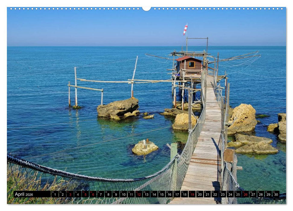 Apulien (CALVENDO Premium Wandkalender 2026)