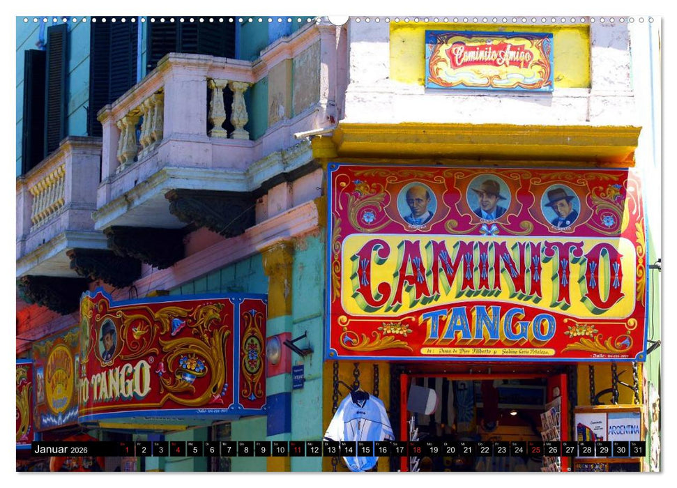 Argentinien - Impressionen (CALVENDO Premium Wandkalender 2026)