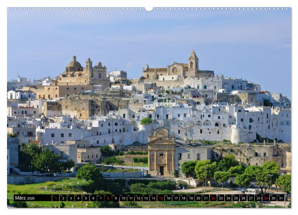 Apulien (CALVENDO Wandkalender 2026)