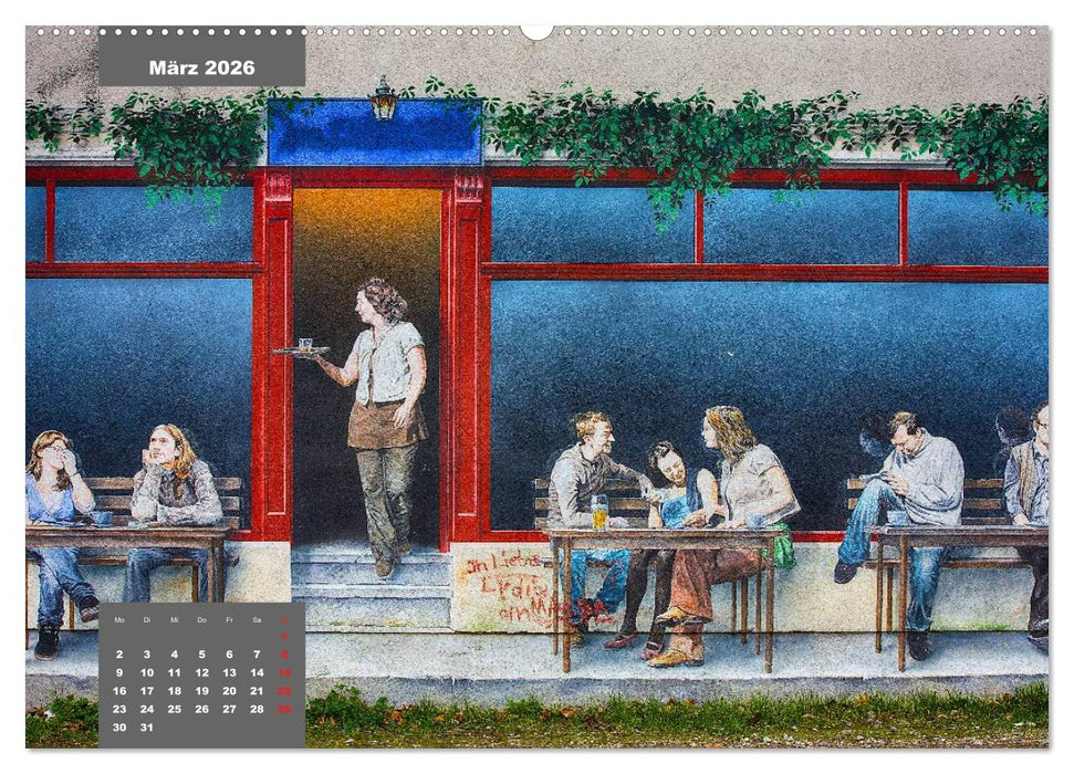 Graffiti (CALVENDO Premium Wandkalender 2026)