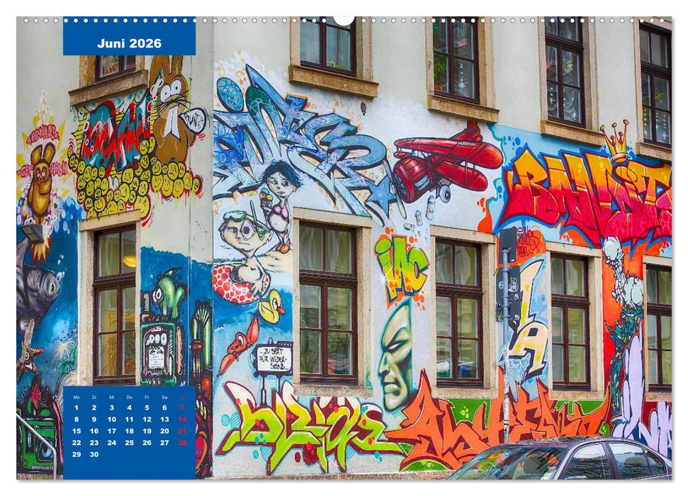 Graffiti (CALVENDO Premium Wandkalender 2026)