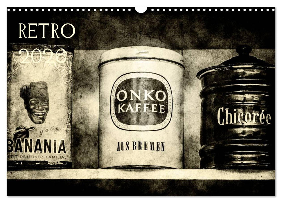 Retro (CALVENDO Wandkalender 2026)
