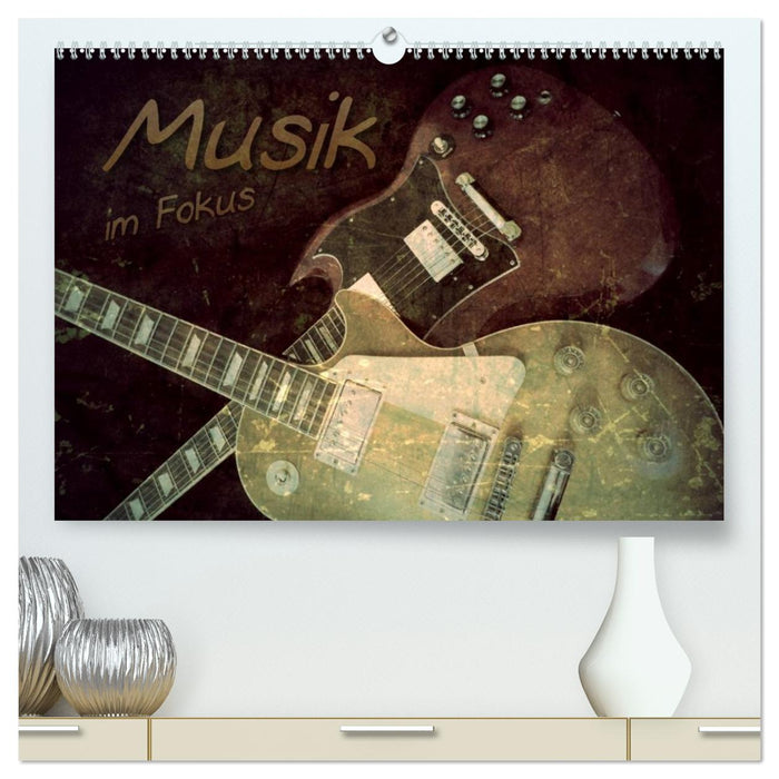Musik im Fokus (CALVENDO Premium Wandkalender 2026)